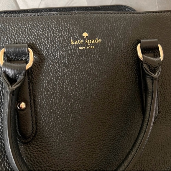 Kate Spade Black Hand Bag with Adjustable/Removable Straps for Crossbody - Picture 2 of 10